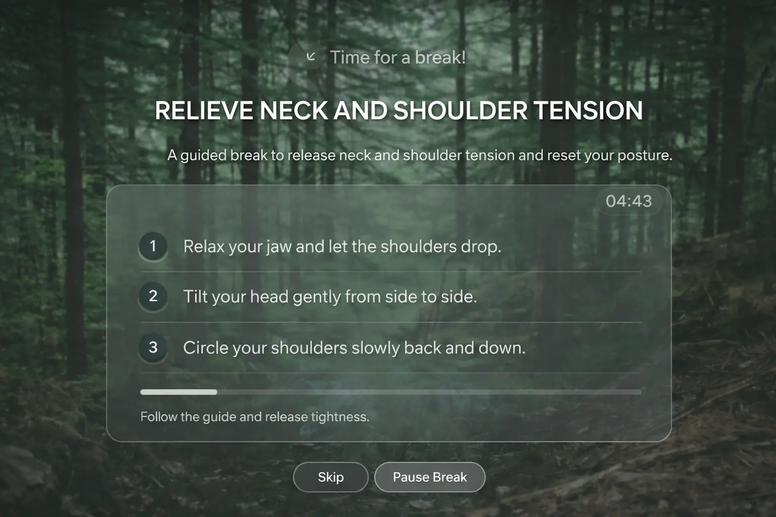 Guided Breaks Are Now in Restier